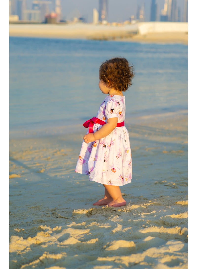 Petite Lamb Boutique pure cotton Fairy Glitter Dress - Image 1